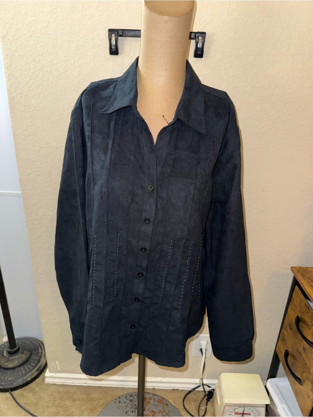 Women’s Lemon Grass Studio button down shirt